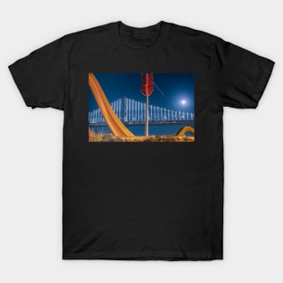 Moonrise Over Bridge T-Shirt